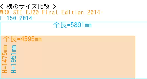 #WRX STI EJ20 Final Edition 2014- + F-150 2014-
